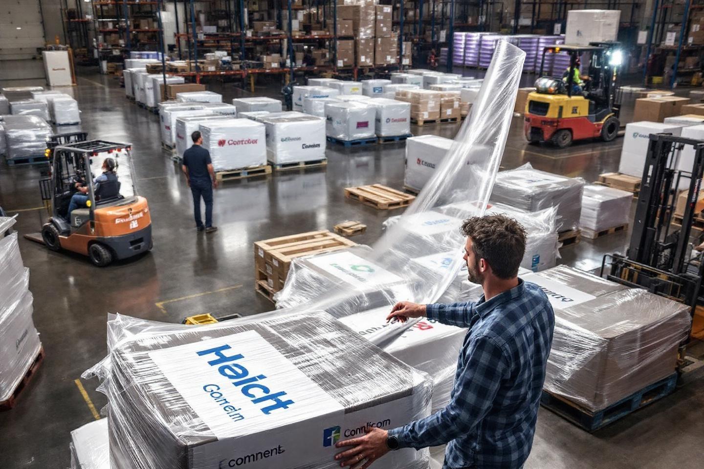 Films palette personnalisés étirables manuels et machines PE