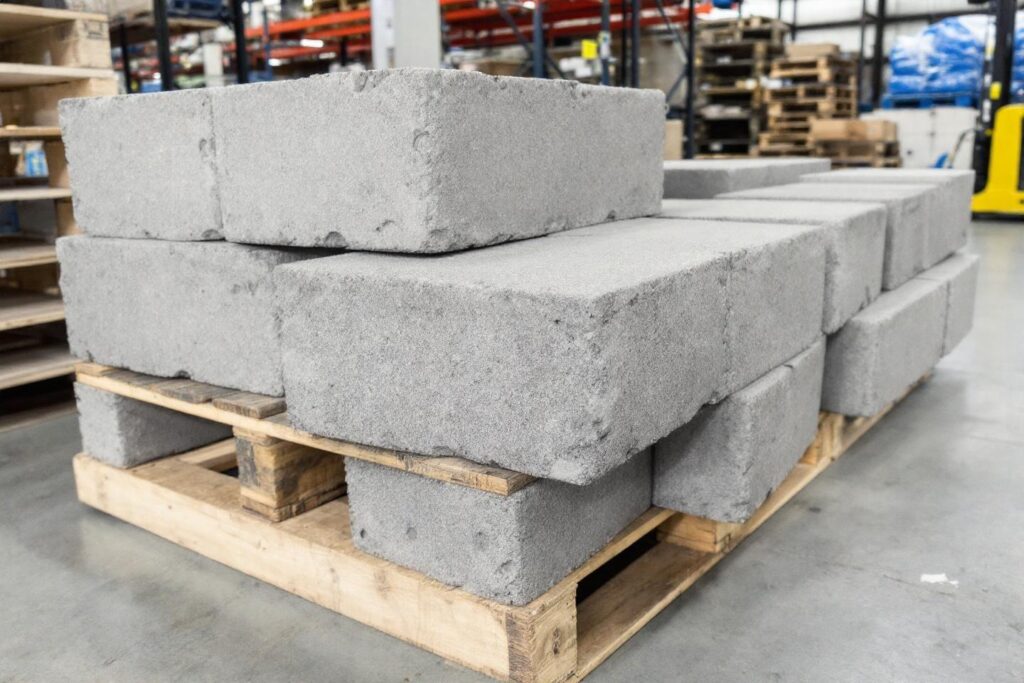 Combien de parpaings sur une palette : guide complet 2025 - GPAO.fr