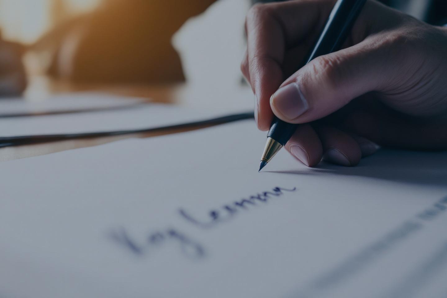 Signature pour ordre (P.O.) : définition, exemples et cadre légal