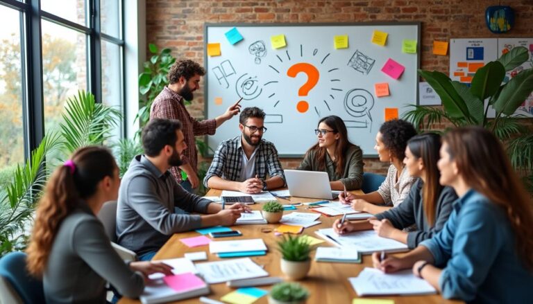 explorez comment les questions ouvertes peuvent stimuler votre créativité et libérer l'innovation pour des idées originales et performantes.