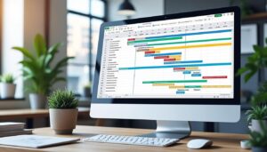 téléchargez un modèle pratique de feuille de route professionnelle à réaliser facilement sur excel pour organiser et planifier vos objectifs de carrière.
