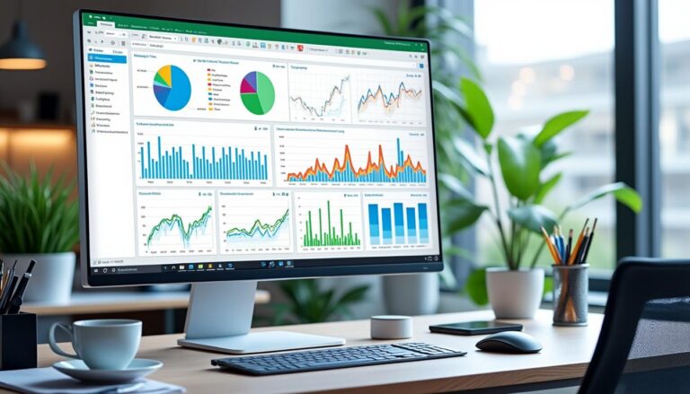 apprenez à créer un tableau de bord dynamique avec excel pour suivre efficacement vos activités et analyser vos données en temps réel.