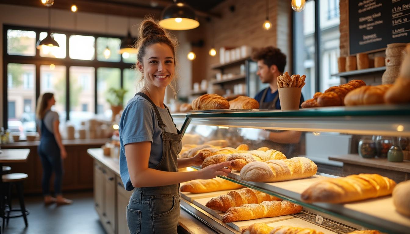 découvrez le métier dynamique de vendeur en boulangerie (h/f), alliant passion du goût et contact client, avec de nombreuses opportunités d'embauche dans un secteur en pleine croissance.