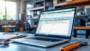 découvrez notre modèle excel pour fiche d'intervention en maintenance et gagnez en efficacité dans la gestion de vos opérations de maintenance grâce à un outil simple et pratique.